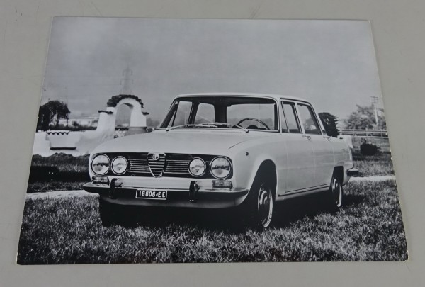 Pressefoto / Bild Alfa Romeo Berlina 1750 / 2000
