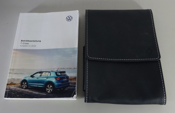 Bordmappe + Betriebsanleitung / Handbuch VW T-Cross Typ C1 Stand 11/2020