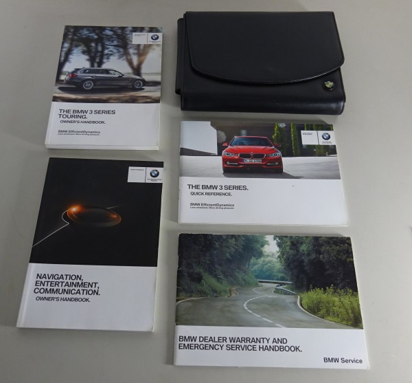 Owner's Manual + Wallet BMW 3-Series F31 Touring 316i 320i 325 d etc. from 2012