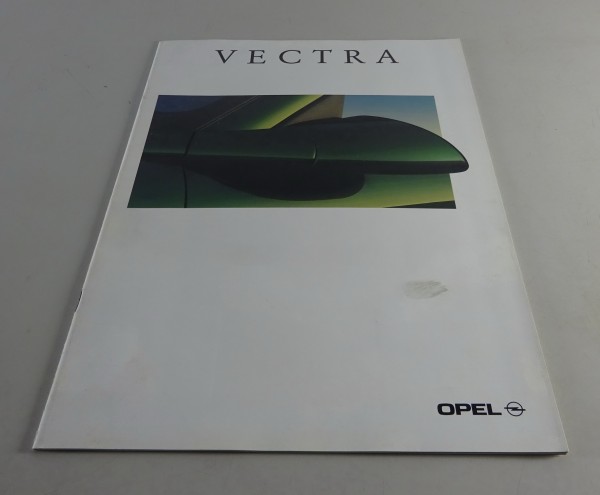 Prospekt / Broschüre Opel Vectra B Stand 08/1995
