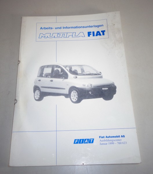 Schulungsunterlage Fiat Multipla Stand 01/1999