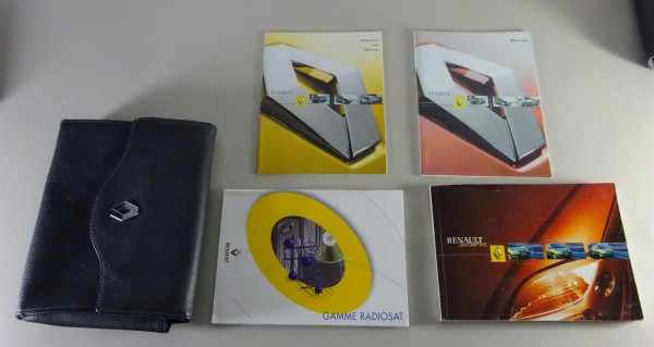 Bordmappe + Betriebsanleitung Renault Scenic Stand 12/2002