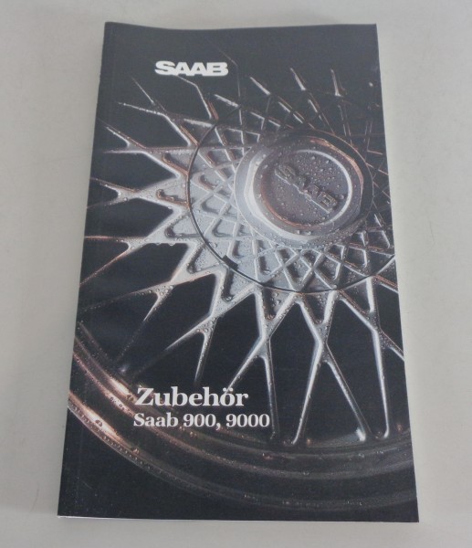Zubehör - Prospekt / Katalog Saab 900 / 9000 Ausgabe 1987