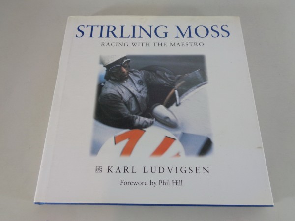 Illustrated book: Stirling Moss „Racing with the maestro" Printed 12/1997