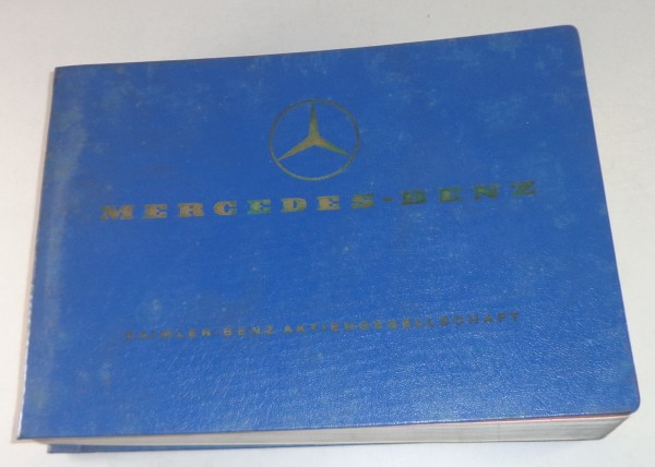 Teilekatalog Mercedes Benz Heckflosse W111 220b / 220Sb Stand 03/1965