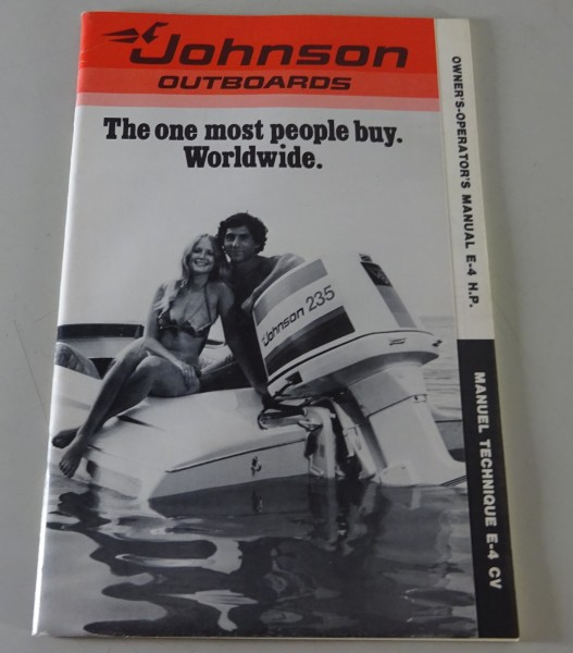 Betriebsanleitung / Owner´s Manual | Johnson Bootsmotor 2 Models | ENG/FRA 1983