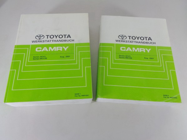 Werkstatthandbuch / Reparaturleitfaden Toyota Camry ACV3 / MCV30 Stand 08/2001