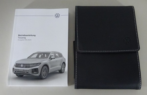 Bordmappe + Betriebsanleitung / Handbuch VW Touareg III Typ CR Stand 08/2024