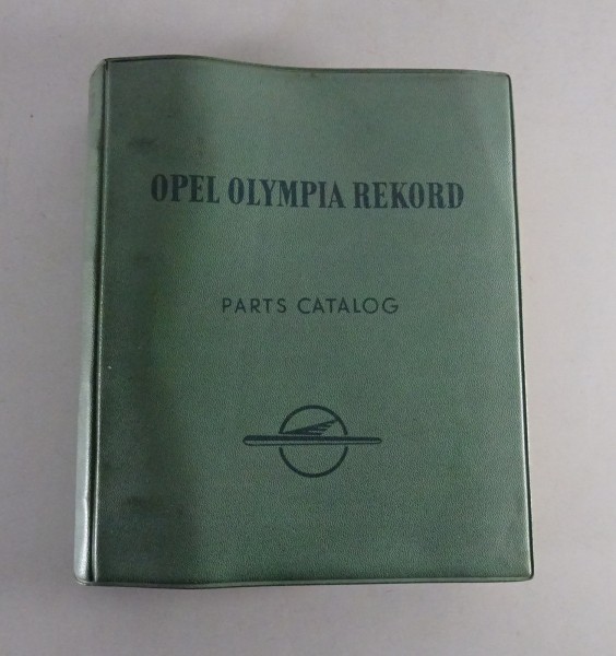 Teilekatalog Opel Rekord Olympia Baujahre 1953-1957 Stand 04/1961