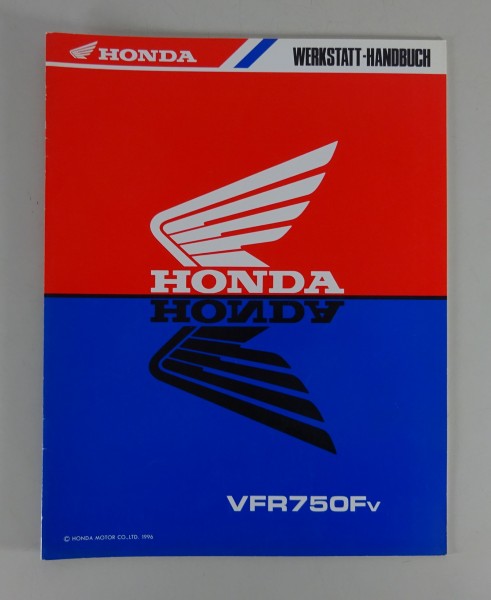 Werkstatthandbuch Ergänzung Honda VFR 750 F Stand 1991