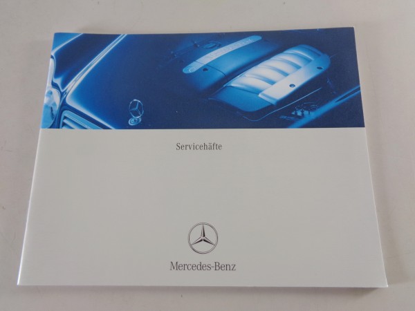 Scheckheft Mercedes Benz W168, W203, R170, R230, etc. auf Schwedisch 10/2003
