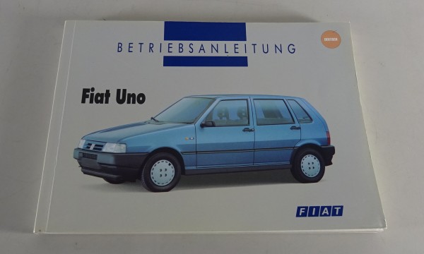 Betriebsanleitung Fiat Uno 2 1.0 / Selecta / Racing / Diesel Stand 04/1993