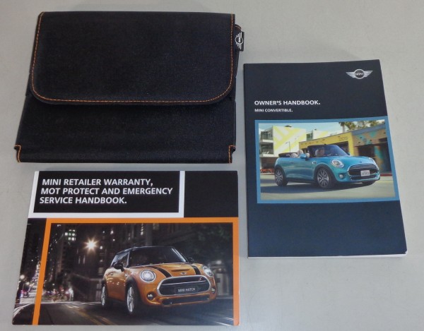 Owner's Manual + Wallet Mini Convertible / Cabrio F57 from 2/2016