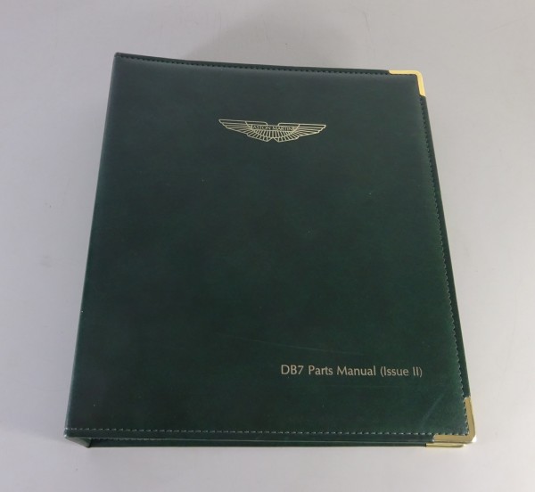 Teilekatalog / Spare Parts List Aston Martin DB7 + Volante Coupé + Cabrio '1996