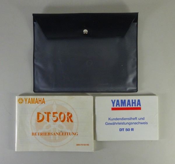 Bordmappe + Betriebsanleitung / Handbuch Yamaha DT 50 R Stand 07/1990