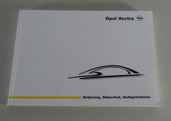 Instruktionsbog / Brugervejledning Opel Vectra N dansk von 12/1998