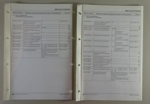 Schaltplan Mercedes W204 Benzin-Einspritz- und Zündungssystem ME Motor 156 12/10