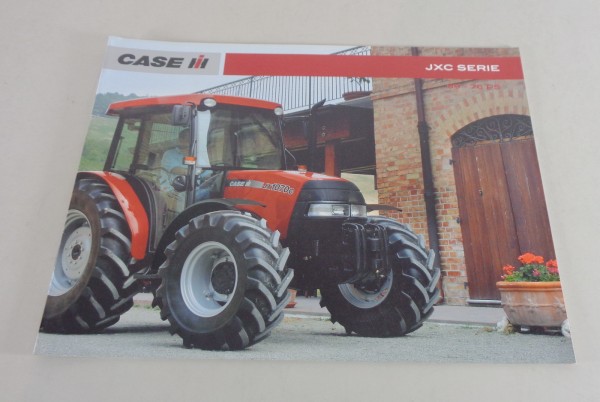 Prospekt / Broschüre Case IH Traktor JXC Serie mit 59 - 76 PS von 02/2007