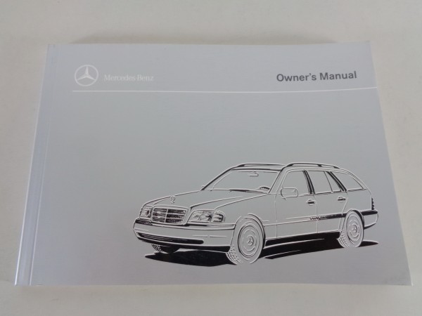 Owner's Manual Mercedes C-Class W202 C T-Wagon C 180 - C 250 printed 09/1996