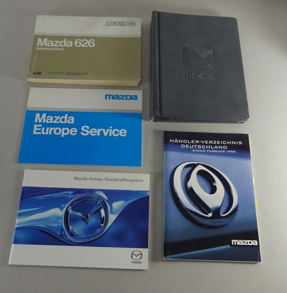 Bordmappe + Betriebsanleitung / Handbuch Mazda 626 4. Generation Stand 1995
