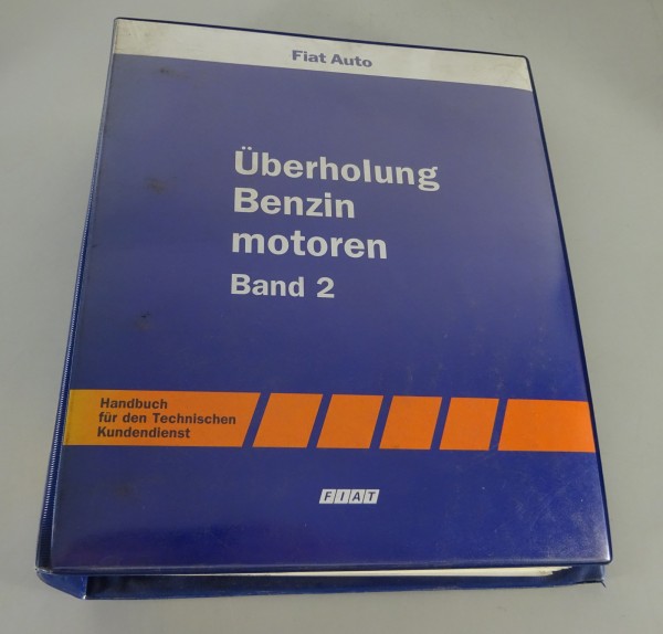 Werkstatthandbuch Fiat Benzinmotoren Tipo & Ducato Stand 1989 - 1994