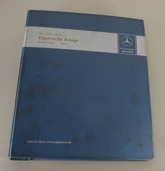 Werkstatthandbuch Mercedes LKW NG 70 / NG 80 Elektrische Anlagen Band 3 1980