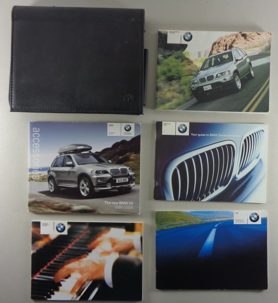 Owner's Manual + Wallet BMW X5 E53 / 3.0i / 4.4i / 4.6is / 3.0d from 2001