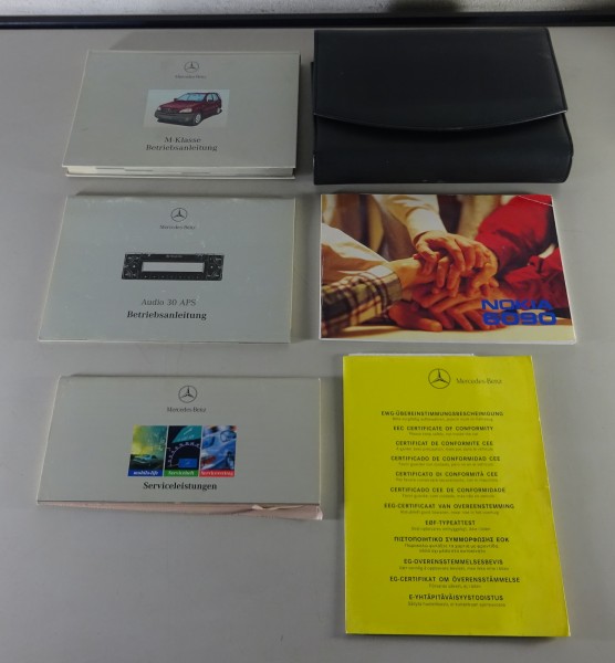 Bordmappe + Betriebsanleitung Mercedes M-Klasse ML 230 / 320 / 430 W163 - 9/1999