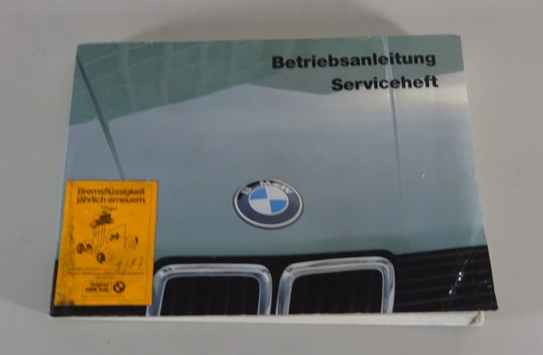 Betriebsanleitung BMW 5er E28 518i 520i 525i 525e 528i M535i 524td von 08/1984