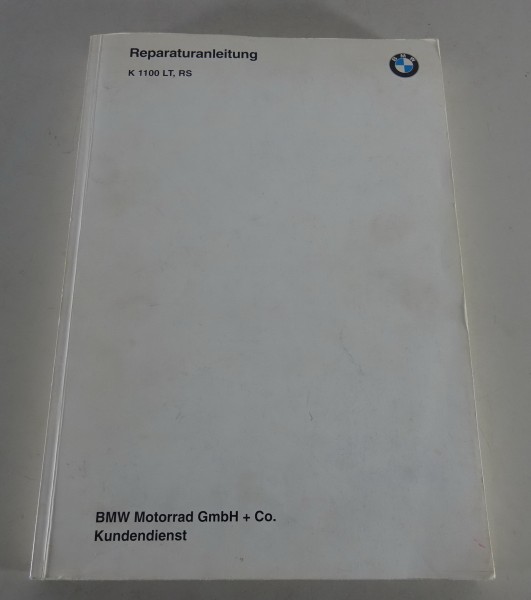 Werkstatthandbuch / Reparaturanleitung BMW K 1100 LT, RS Stand 11/1992