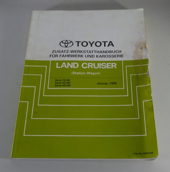 Werkstatthandbuch Toyota Land Cruiser Station Wagon Fahrwerk Getriebe, 01/1995