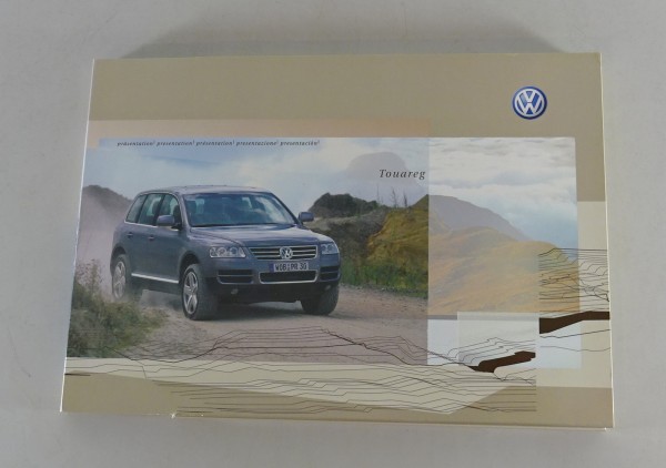 Pressemappe VW Touareg I von 10/2002