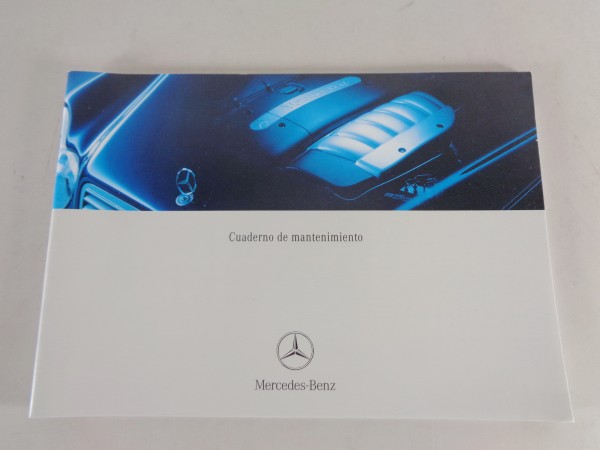 Scheckheft Mercedes Benz CL 500 & 600 C215 auf Spanisch 06/2004