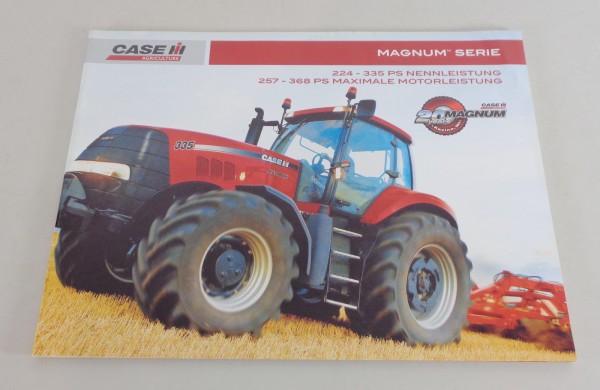 Prospekt / Broschüre Case IH Traktor Magnum Serie 224 - 335 PS von 04/2009