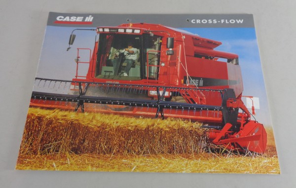 Prospekt / Broschüre Case IH Mähdrescher Cross-Flow von 10/1999