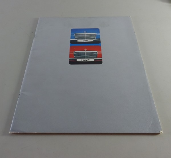 Faltprospekt / Prospekt Mercedes-Benz /8 W114 - 280 / 280 E Stand 06/1973