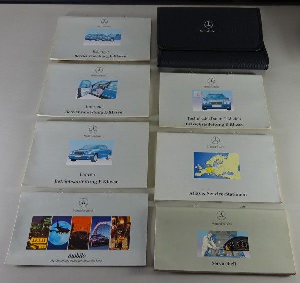Bordmappe + Betriebsanleitung Mercedes E-Klasse W210 E 200 230 280 320 - 11/1996