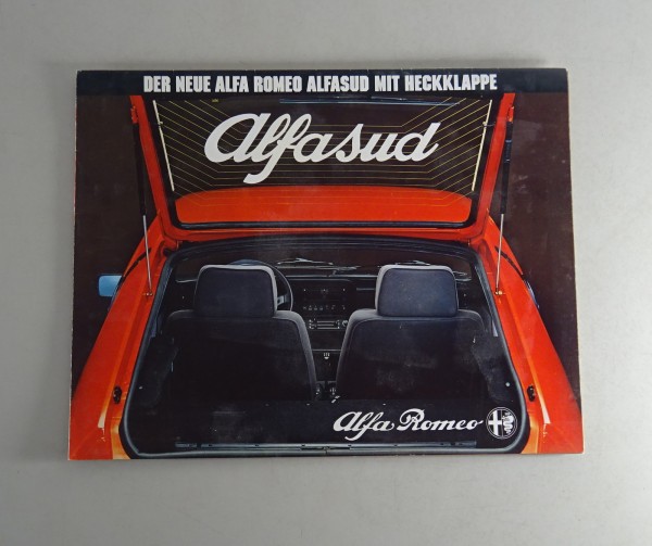 Prospekt / Broschüre Alfa Romeo Alfasud 1,3 / 1,5 inkl. TI Stand 1980