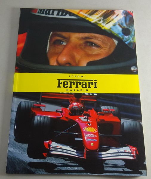 Prospekt / Zeitschrift Ferrari Magazin Nr. I/2001