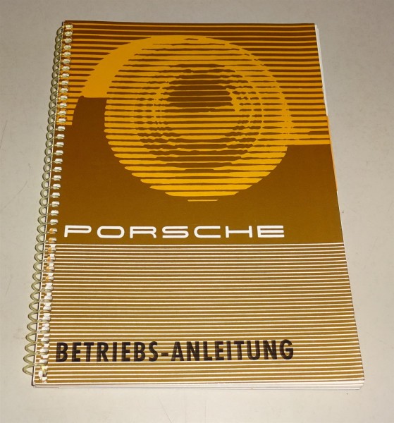 Betriebsanleitung / Handbuch Porsche 356 B 1600 / 1600 S Stand 02/1960