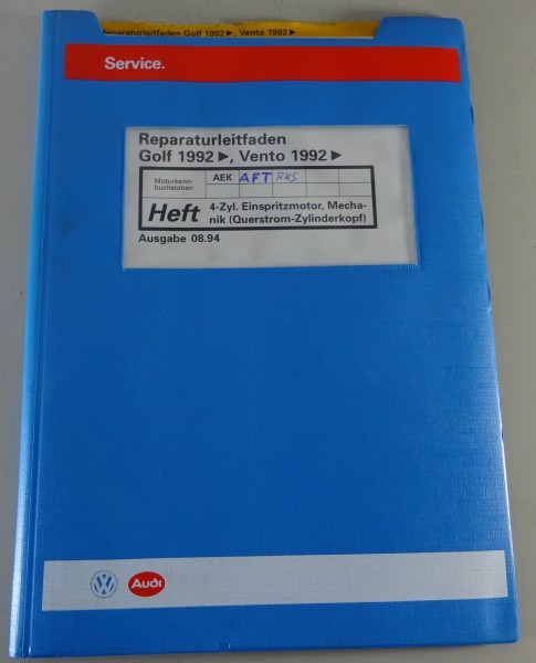 Werkstatthandbuch VW Golf III / Vento 4-Zyl. Einspritzmotor, Mechanik ab 1992
