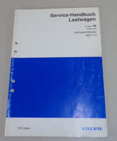 Werkstatthandbuch Volvo LKW Kompaktretarder RET-TH von 7/1999