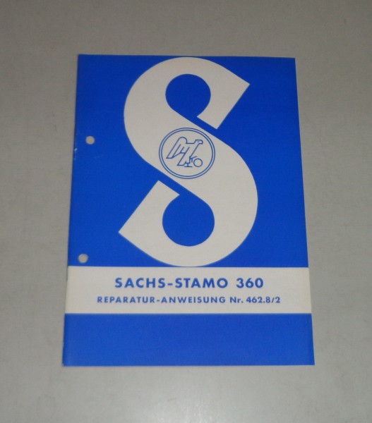 Reparaturanleitung Sachs Stamo Standmotor 360 - Stand 01/1960