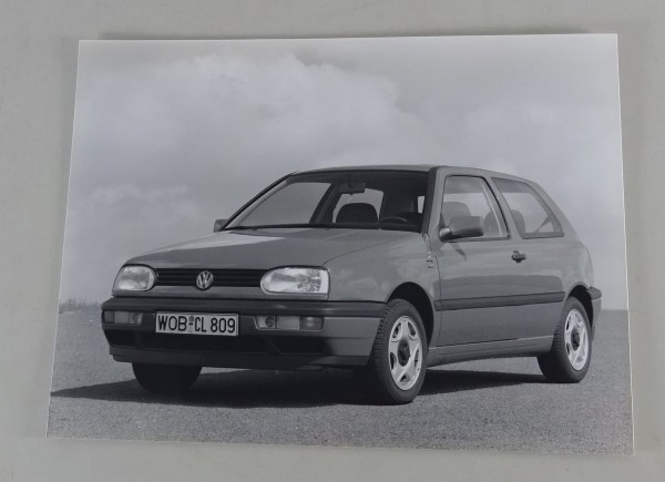 Pressefoto VW Golf 3 / III Frontansicht Stand 08/1991