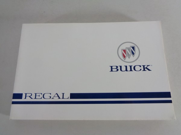 Betriebsanleitung / Handbuch Buick Regal Stand 1996