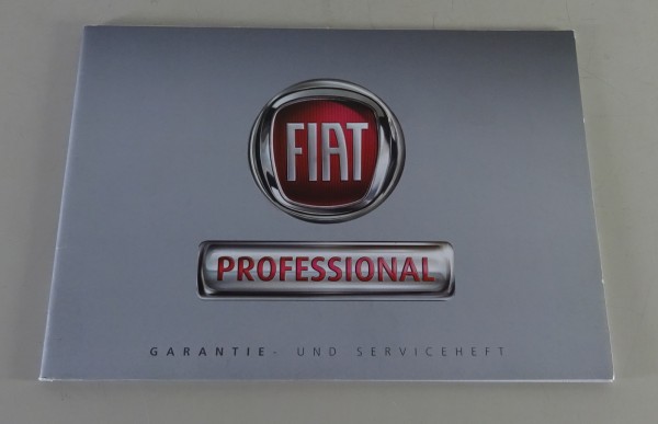 Scheckheft / Serviceheft blanko Fiat Fullback, Ducato 250, Doblo... von 02/2015