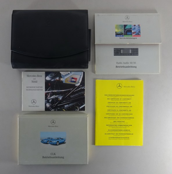 Bordmappe + Betriebsanleitung Mercedes-Benz CLK 200, 320, 430 W208 Coupe 06/1999