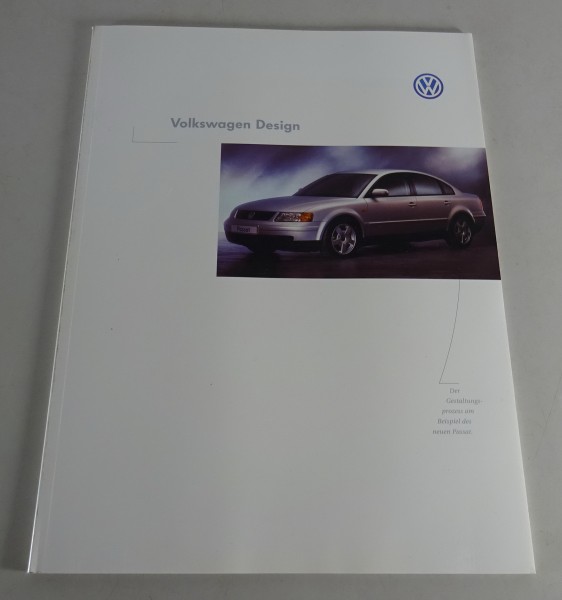 Prospekt VW Volkswagen Design am Beispiel Passat B5