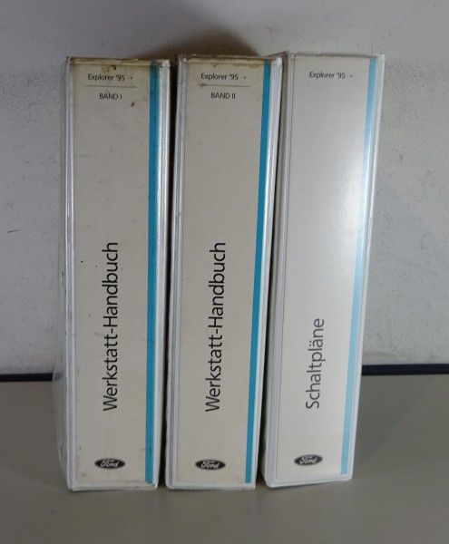 Werkstatthandbuch + Schaltpläne 3 Bände Ford Explorer II ab Baujahr 1995