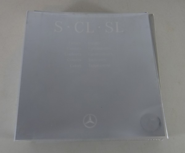 Polstermappe Mercedes Benz S-Klasse W220 / SL R129 Stand 07/1998